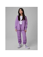 Dívčí teplákové kalhoty typu jogger 4F 4FJRSS26TTROF1795-12S Dívčí teplákové kalhoty typu jogger 4F 4FJRSS26TTROF1795-12S