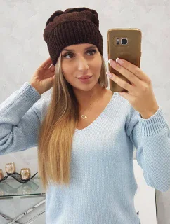 Dámská čepice Ingrid K371 hnědá