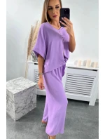 Souprava halenky a kalhot světle fialová Souprava halenky a kalhot světle fialová