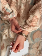 Maxi květinové šaty LILOVIE béžové FashionStreet EY2573 Maxi květinové šaty LILOVIE béžové FashionStreet EY2573