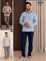 Pyžamo Regina 6010 dlouhé rukávy, velikosti M–3XL, Z26 Pyžamo Regina 6010 dlouhé rukávy, velikosti M–3XL, Z26