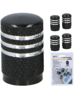 HLINÍKOVÉ ČEPIČKY VENTILŮ DUNLOP 4KS