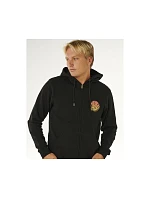 Pánská mikina RIP CURL Wettie Passage Icon Zip Thru, černá Pánská mikina RIP CURL Wettie Passage Icon Zip Thru, černá