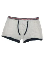 Pánské boxerky DGFBM30564 bílá s pruhama - Dolce & Gabbana