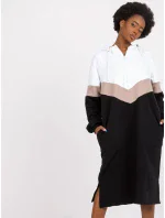 Šaty RV SK 7462.00 bílá a černá Šaty RV SK 7462.00 bílá a černá