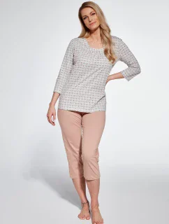 Cornette 767/359 Nadia 3/4 M-2XL dámské pyžamo