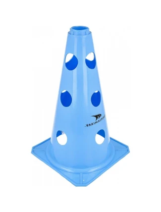 Yakimasport kužel s otvory 23cm modrý 100042