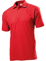 Stedman Polo Men Piqué polo 05.3000 scarlet red