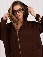 Mikina IT BL 10362.24, tmavě hnědá Mikina IT BL 10362.24, tmavě hnědá