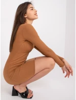 LK SK šaty 508706.92 světle hnědé LK SK šaty 508706.92 světle hnědé