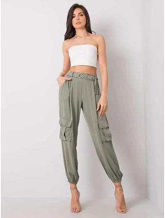 Kalhoty TW SP BI 81858.69 v barvě khaki Kalhoty TW SP BI 81858.69 v barvě khaki
