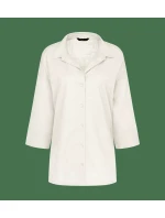 Summer Wear Boyfriend Shirt - SILK WHITE - TRIUMPH SILK WHITE - TRIUMPH