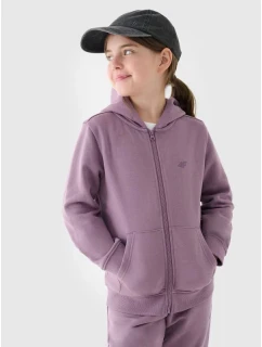 Dívčí mikina s kapucí 4F Junior 4FJWMM00TSWSF1315-51S