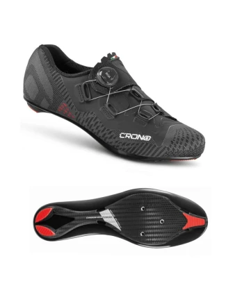 CRONO silniční obuv CK-3-22 černá 44 kompozitová