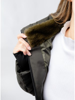 Dámská zimní bunda GLANO - khaki