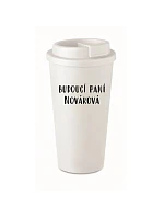 Personalizovaný cestovní termohrnek - budoucí paní Personalizovaný cestovní termohrnek - budoucí paní