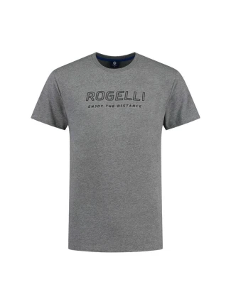 Rogelli pánské tričko LOGO šedé M