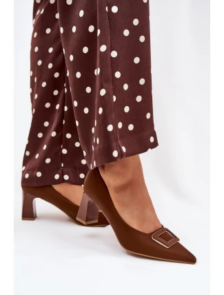 Lodičky na sloupku model 216023 Step in style