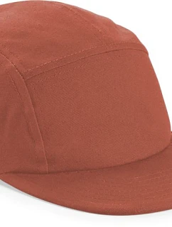 Beechfield B 654 5 panelová plátěná kšiltovka "Camper" 53.0654 terracotta