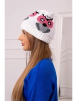 Dámská čepice Ofelia K349 bílá Dámská čepice Ofelia K349 bílá