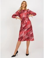 LK SK 509018 šaty.77 kaštanová