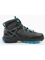 AKU Rocket Mid DFS GTX dámské turistické boty - black/turquoise