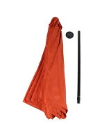 ZAHRADNÍ SLUNEČNÍK S LED OSVĚTLENÍM 300CM COCCORA