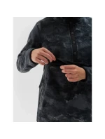 Dámský oversize fleece se stojáčkem 4F 4FWAW24TFLEF298-90A