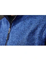 Daiber JN 864 Pánská pracovní fleece bunda 1/2 zip - Strong 02.0864 white melange/carbon Daiber JN 864 Pánská pracovní fleece bunda 1/2 zip - Strong 02.0864 white melange/carbon
