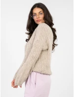 Jumper MI SW 9642.01 tmavě lila Jumper MI SW 9642.01 tmavě lila
