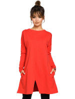 Dámské šaty B042 červené - BeWear