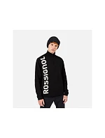 Pánský svetr ROSSIGNOL SIGNATURE HZ SWEATER, černý Pánský svetr ROSSIGNOL SIGNATURE HZ SWEATER, černý