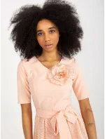 LK SK 506551 šaty.76P broskev LK SK 506551 šaty.76P broskev