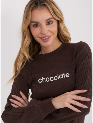 Halenka RV BZ A1051.96 tmavě hnědá Halenka RV BZ A1051.96 tmavě hnědá