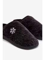 Pánské domácí pantofle Darline – černé