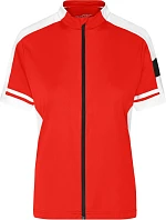 Daiber JN 453 Dámské cyklistické tričko se zipem 02.0453 red Daiber JN 453 Dámské cyklistické tričko se zipem 02.0453 red