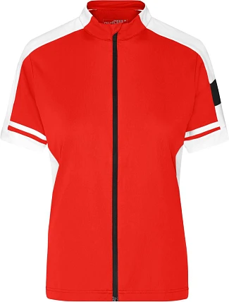 Daiber JN 453 Dámské cyklistické tričko se zipem 02.0453 red Daiber JN 453 Dámské cyklistické tričko se zipem 02.0453 red