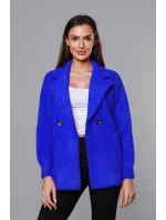 Krátký přehoz přes oblečení typu alpaka v chrpové barvě (CJ65) Krátký přehoz přes oblečení typu alpaka v chrpové barvě (CJ65)