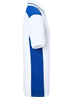 Daiber JN 858 Pánské pracovní piqué polo - Color 02.0858 white/royal Daiber JN 858 Pánské pracovní piqué polo - Color 02.0858 white/royal