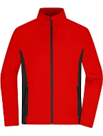 Daiber JN 1860 Pánská strečová fleecová bunda 02.1860 red/black Daiber JN 1860 Pánská strečová fleecová bunda 02.1860 red/black