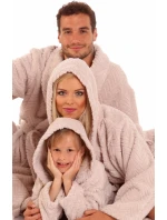 AKCE - Župan unisex Athena 2116 8251 se šálovým límcem oříškový - Vestis