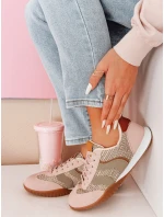 Dámské sportovní tenisky INFAMES pink FashionStreet ZY0783 Dámské sportovní tenisky INFAMES pink FashionStreet ZY0783