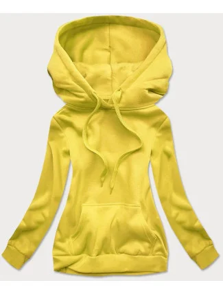 Dámská tepláková mikina v hruškové barvě (W02-71) Dámská tepláková mikina v hruškové barvě (W02-71)