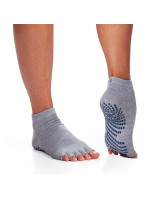 Protiskluzové ponožky na jógu bez prstů GAIAM 63708