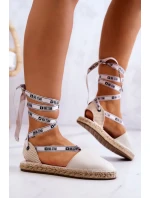 Dámské elegantní espadrilky Big Star - béžové