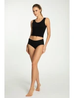 Dámské bavlněné kalhotky Mood Maxi Černá - Julimex
