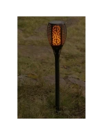 SOLÁRNÍ SVÍTILNA TANČÍCÍ PLAMENY 12X12X78CM 36 LED XXXL SOLÁRNÍ SVÍTILNA TANČÍCÍ PLAMENY 12X12X78CM 36 LED XXXL