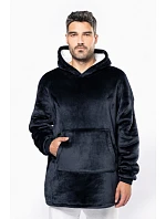 Kariban K 410 Loungewear Sherpafleece mikina s kapucí 20.K410 night navy Kariban K 410 Loungewear Sherpafleece mikina s kapucí 20.K410 night navy