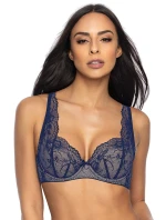 Mat 3530/22 Percy barva: tmavě modrá a béžová