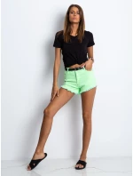 Šortky JMP SN 163 D.39P fluo zelená